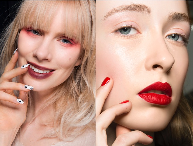 make-up tendenze inverno 2018 rosso