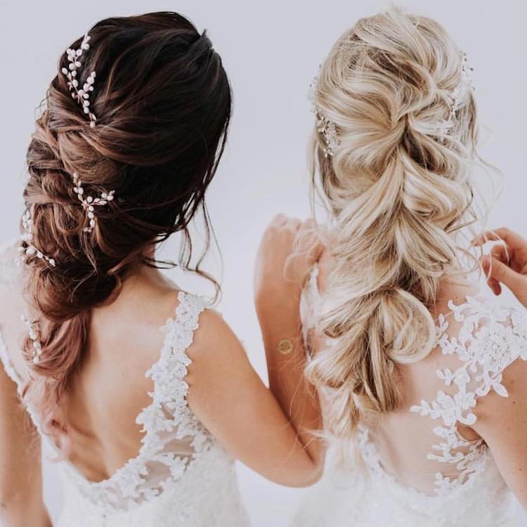 Capelli Sposa 18 23 Modi Per Portare Le Trecce Foto E Idee