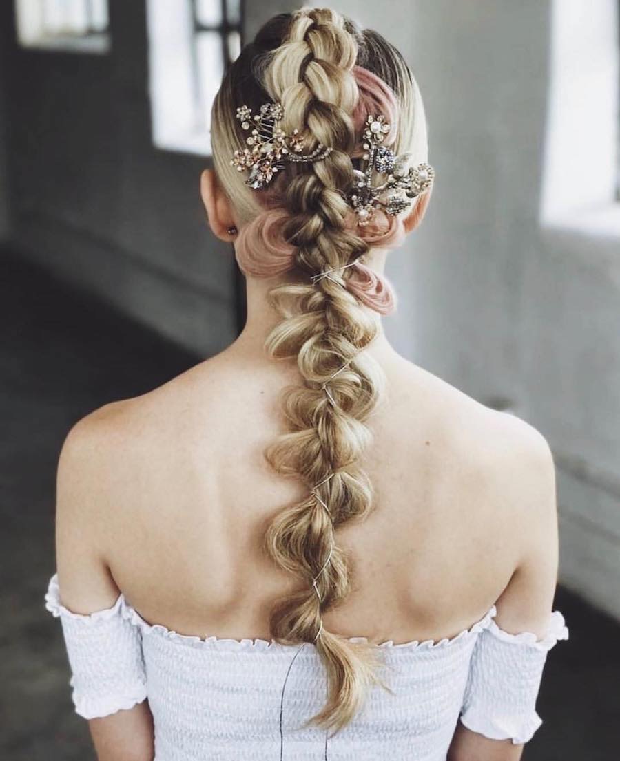 Capelli Sposa 18 23 Modi Per Portare Le Trecce Foto E Idee